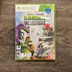 Plants Vs Zombies Garden Warfare Xbox 360