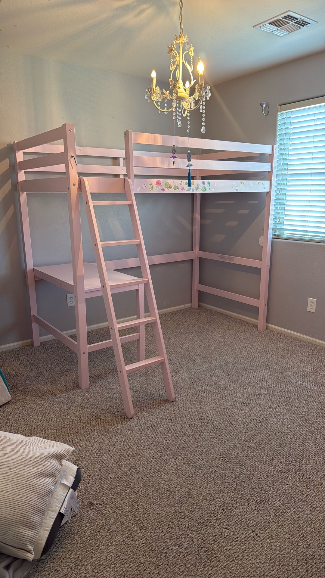 Bunk Bed With Desk - No Mattress