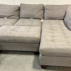 Sectional Sofa With Ottoman 