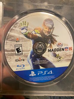 Madden NFL 15 PS4 Game Disc