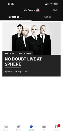 No doubt at the sphere