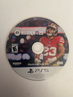 Madden NFL 25 PS5 Game Disc