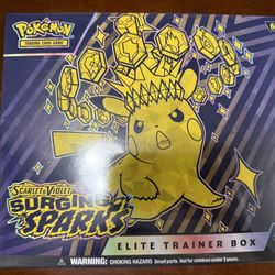 New & Sealed Pokémon Surging Sparks ETB