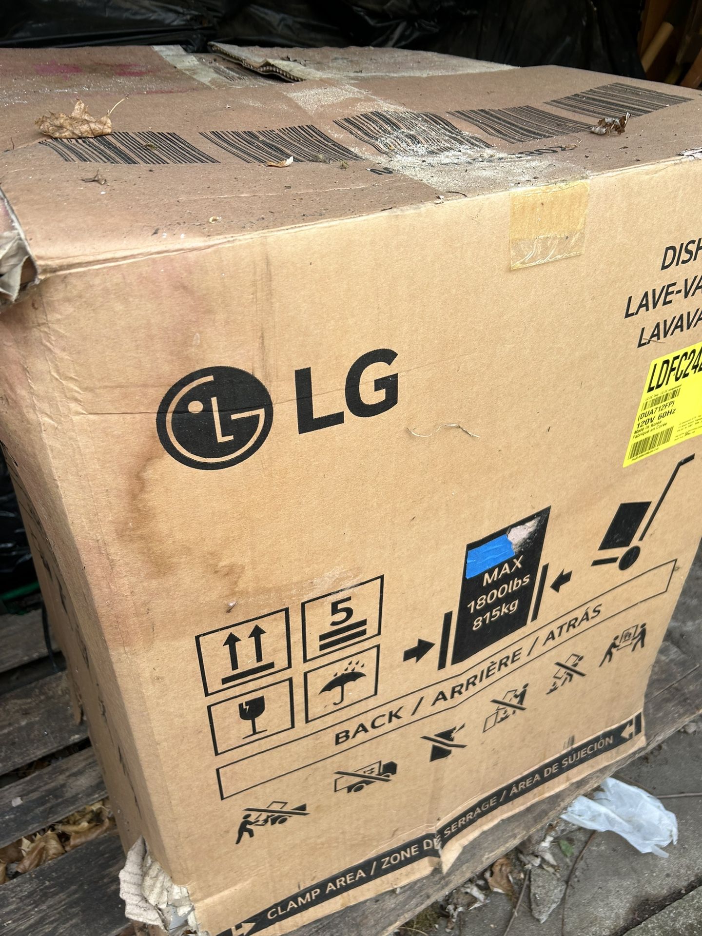 Lg Brand New In Box Never Used Dishwasher