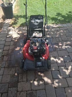 Self propelled craftsman lawnmower working good $100