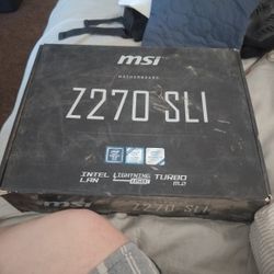 MSI Motherboard Z270 SLI
