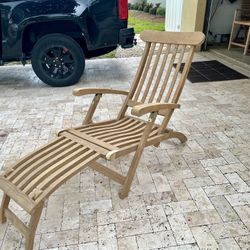 Teak Lounger