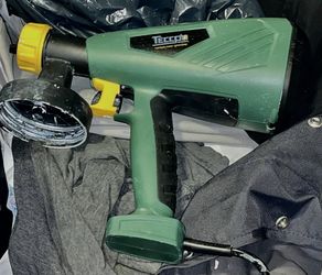 TECCPO -Paint Sprayer, 500W 1300ml HVLP Paint Sprayer Gun, Max Flow 800ml/min
