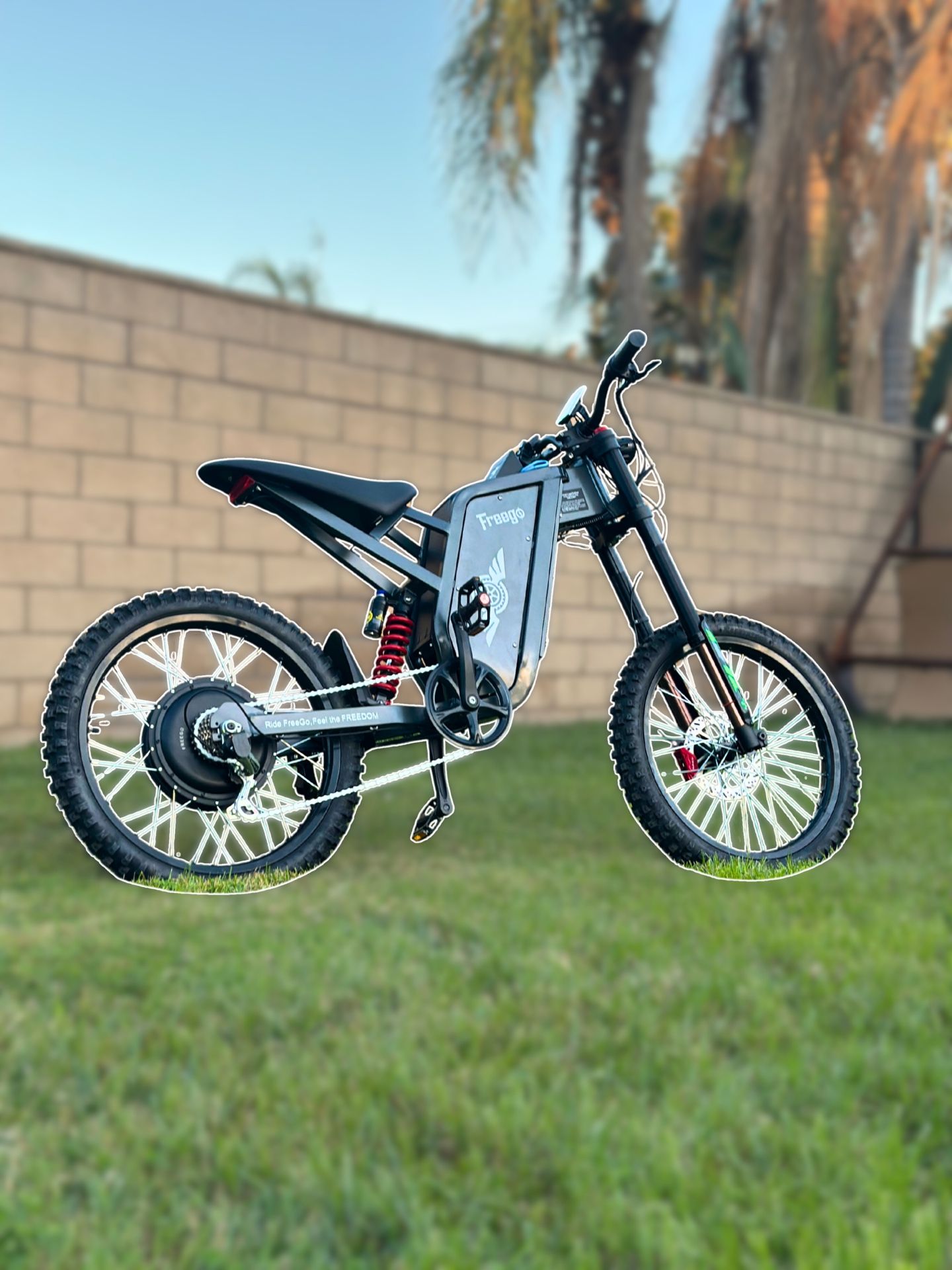 ⚡️Flash Sale Freego X2 Pro | 6000W | E-Dirt Bike | 50MpH