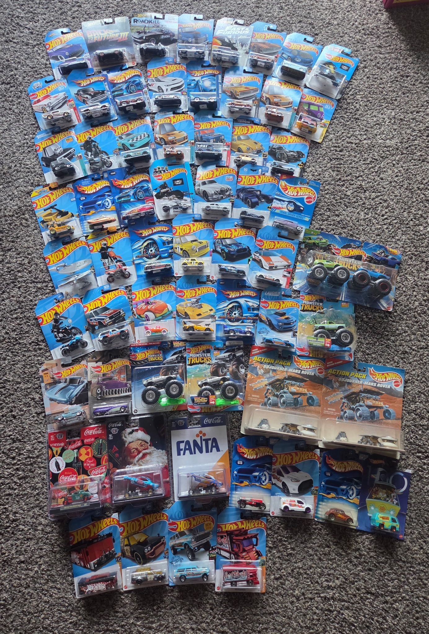 Bunch Of Unopened Die Cast Hot Wheels Cars $3 Each