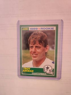 89 Score Troy Aikman Rookie Card