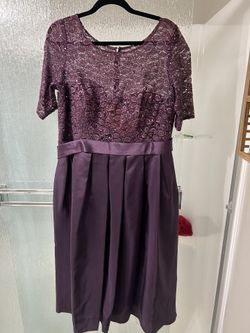 Plum Dress From David’s Bridal Size 16