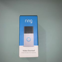 Ring - Video Doorbell  Camera 
