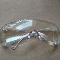 Transparent Polycarbonate Uv400 Protection Anti-fog Anti-scratch Safety Glasses