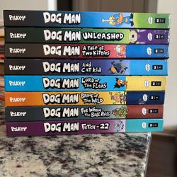 8 Dog Man Books