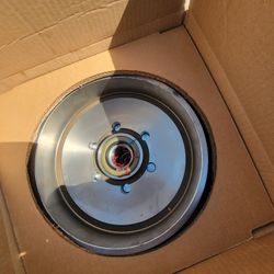 Rv Brake  Backup Plate And  Brake Hub Original Lippert 