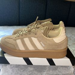 Brown Adidas Sambas XL