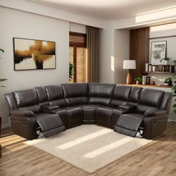 Ashley Furniture Faux Suede 90 Degree Sectional