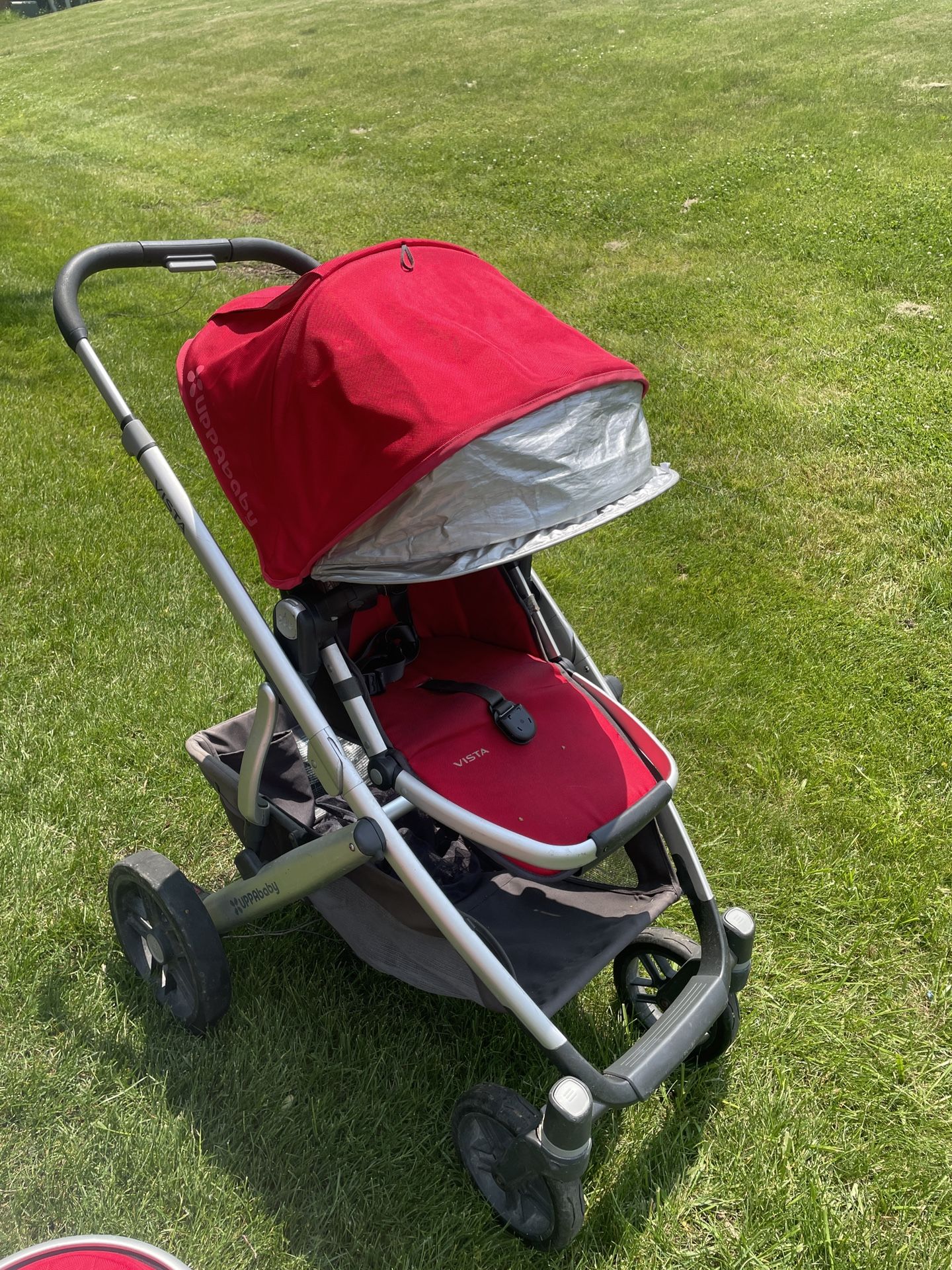 Uppababy Vista Stroller With Bassinet