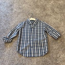 Toddler Boy Plaid Shirt