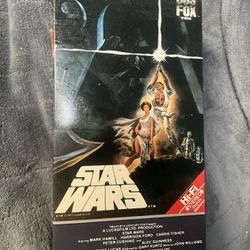 3 VHS Vintage Star Wars Tapes