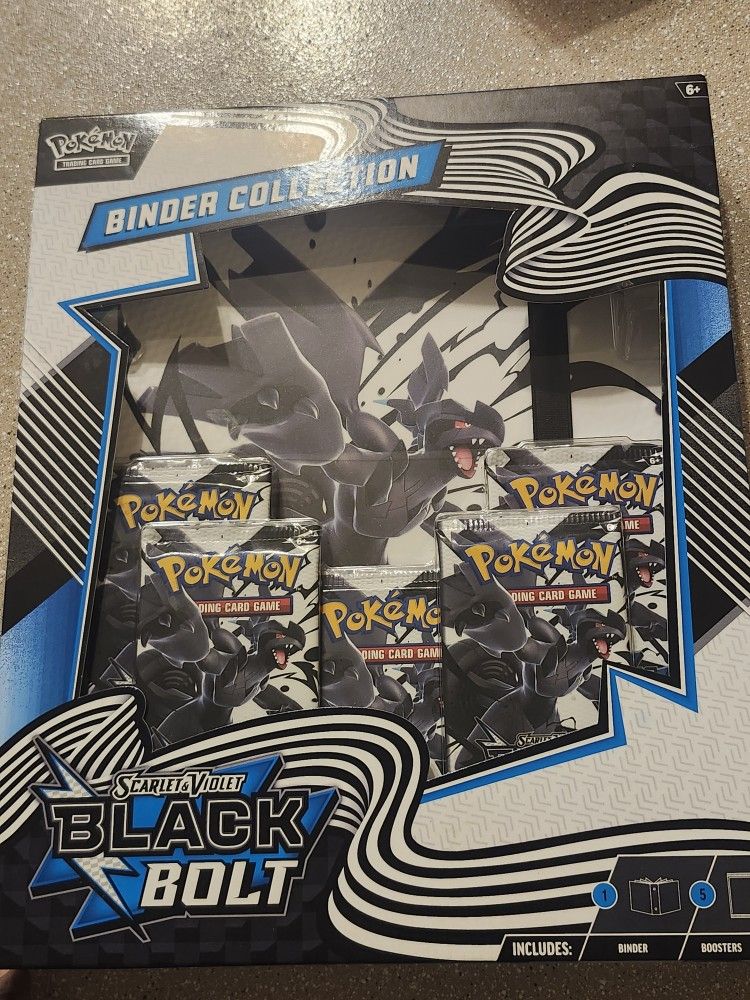 Pokemon Phantasm Flame ETB Black Bolt And White Flare Binder Collection 