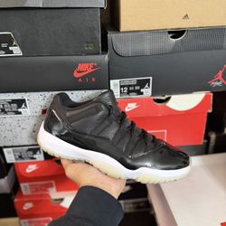 Jordan 72-10 11 Lows size 9.5 VNDS 