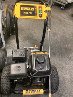 Dewalt Gas 3600 PSI Pressure Washer $550
