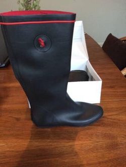 New Henry Ferrera rain boots, women's 9