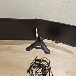 Asus 27inch & 24inch LCD LED monitors with Mount Stand