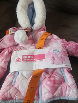 New Coat And Hat Have 2 Toddler And 4 Toddler 