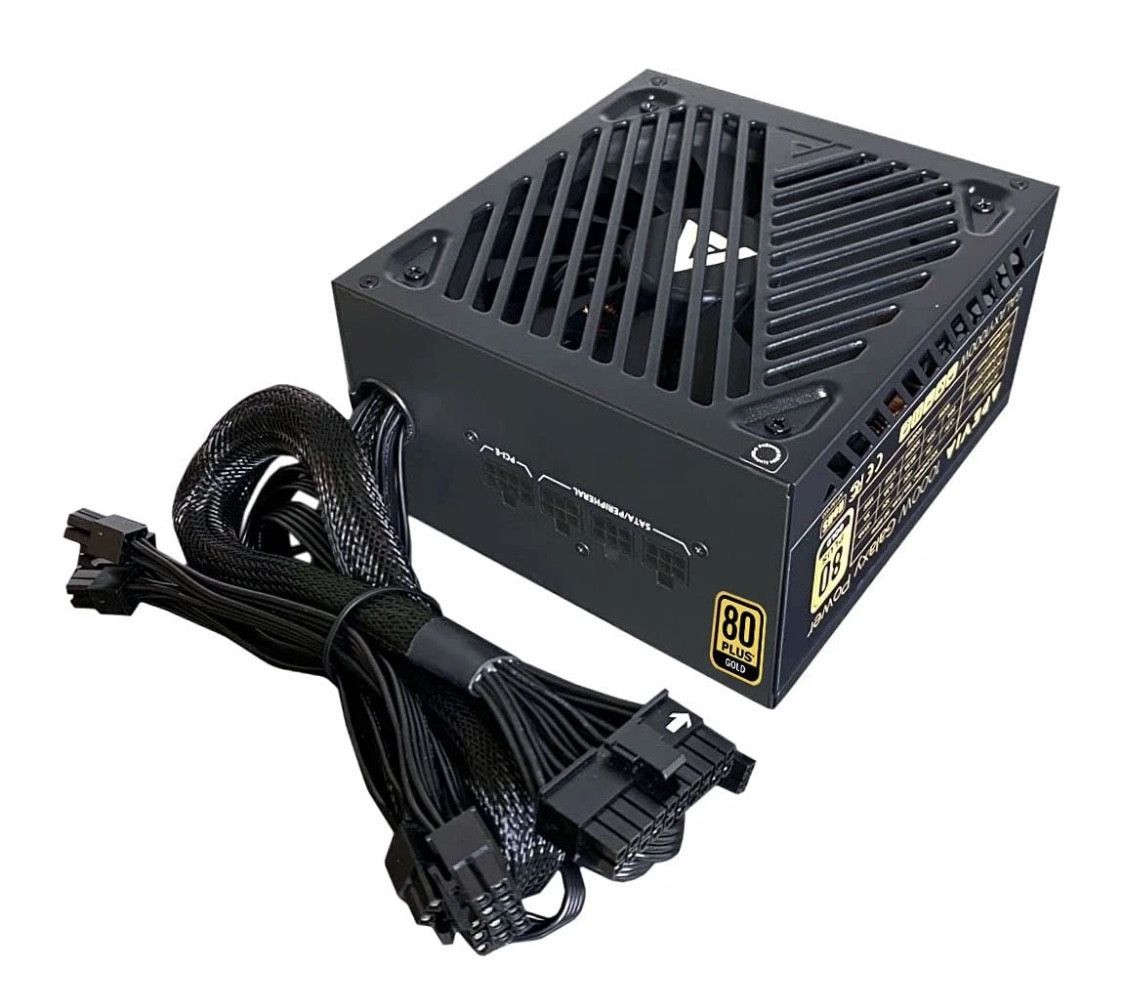 Apevia ATX-GX1000W Galaxy 1000W (No PCIe 5.0 & No Gen 5 12VHPWR Connector) 80+ Gold Certified