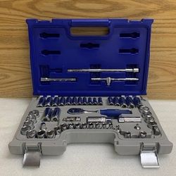 Expert Mac Tools E031812-US 56 Pcs 3/8" Drive Sockets/ Ratchet Set **MISSING 5Pcs**