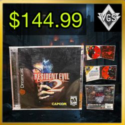 *AUTHENTIC* Resident Evil 2 — Sega Dreamcast (2000)