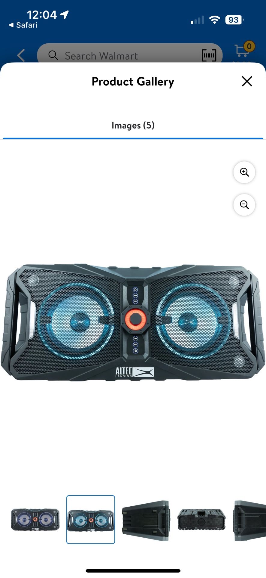 Altec Lansing ALP-XP850 Xpedition 850 Portable, Waterproof, Floating Bluetooth Speaker