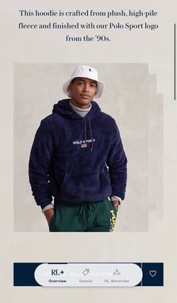Polo sport hoodie