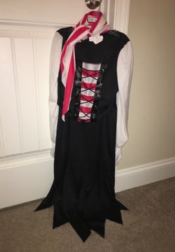 Girls medium pirate costume