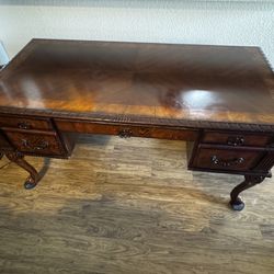 Heavy Wooden Desk