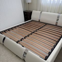 King Size Frame With Mattress
