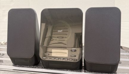 Onn compact shelf audio system  model: OND19AAA12