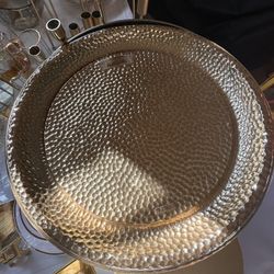 Gold Serving Platers 