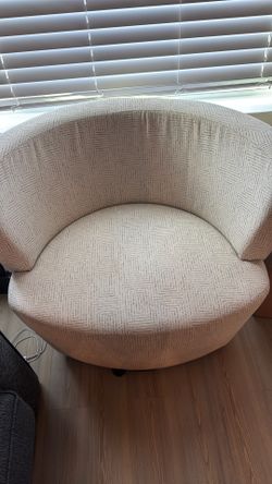 Luxury Cream Accent Chair