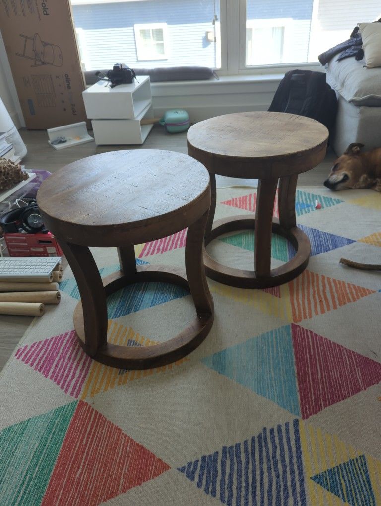 Wooden Side Tables