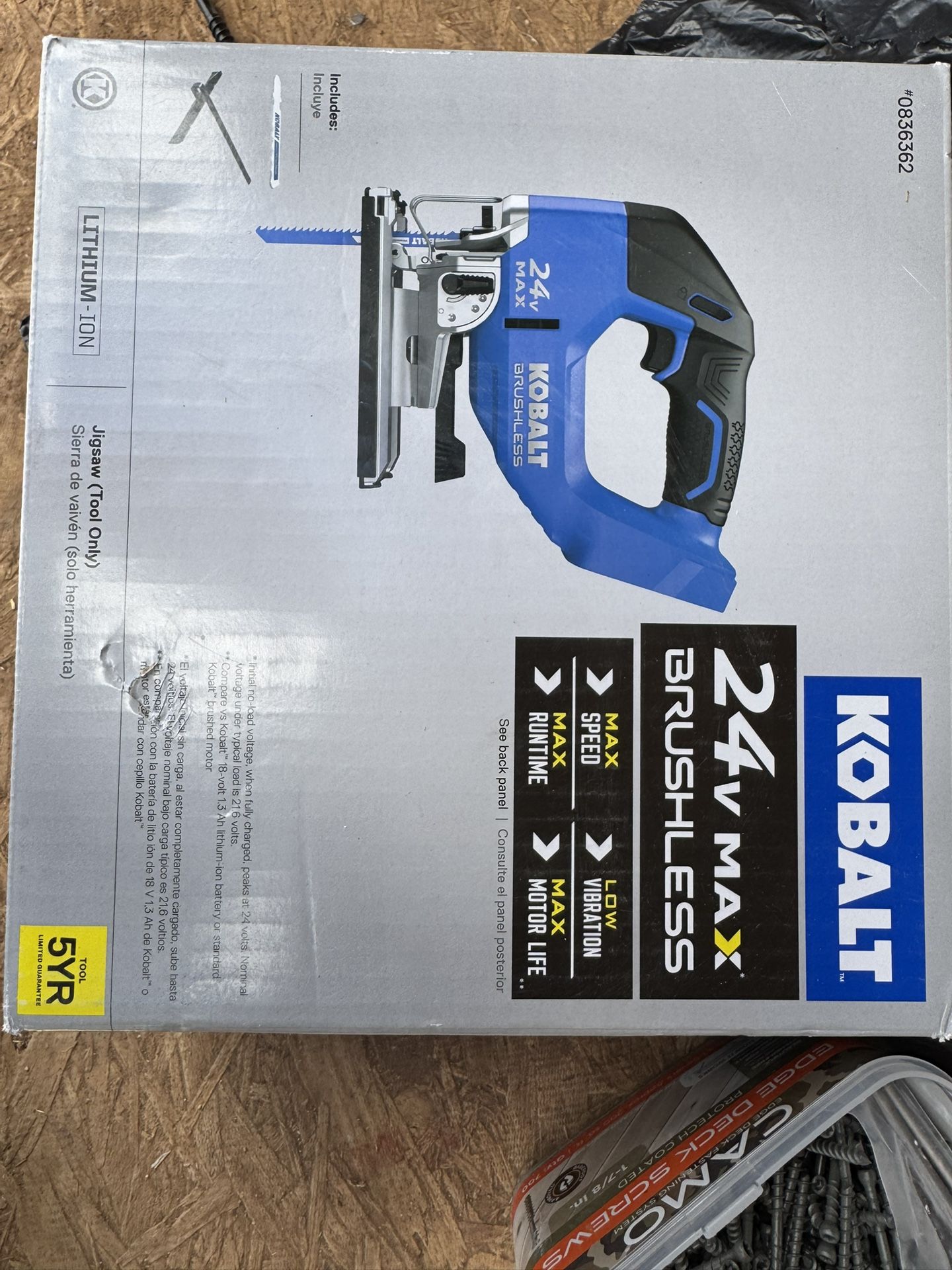Kobalt 24 Volt Jigsaw