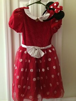 DISNEY STORE MINNIE MOUSE COSTUME