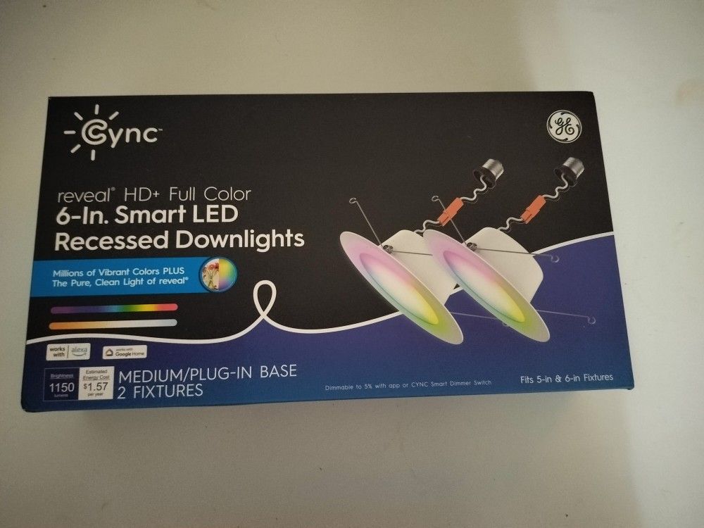 Cync GE reveal HD Color  6-in. Smart LED