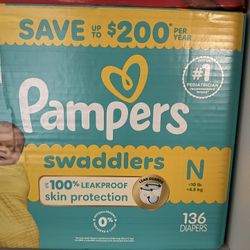 Pampers Newborn Diapers 