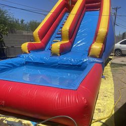 Waterslide $ 1800 Or Trade Concrete Mixer Or Small  Card