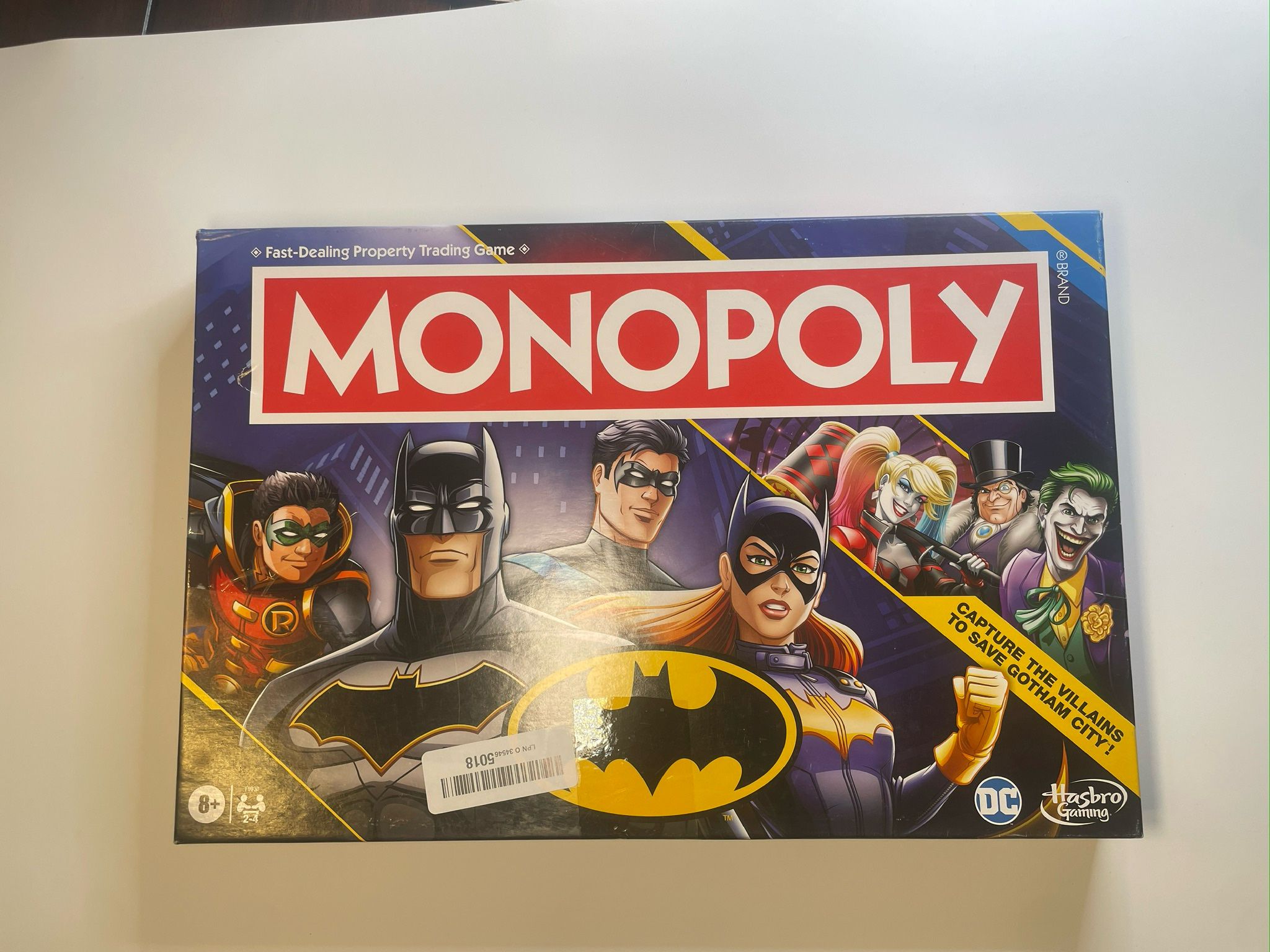 DC MONOPOLY Board Game 