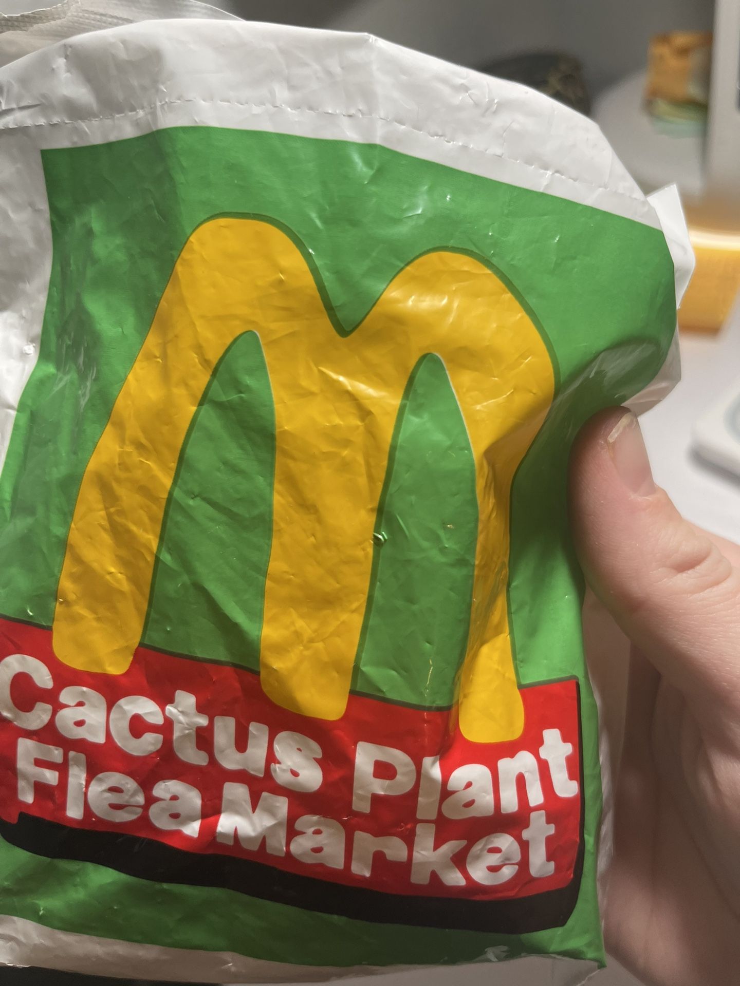 McDonalds Cactus Plant Cactus Buddy Adult Happy Meal Toy